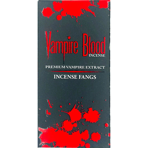 Vampires Blood Incense Fangs - Box of Incense Cones