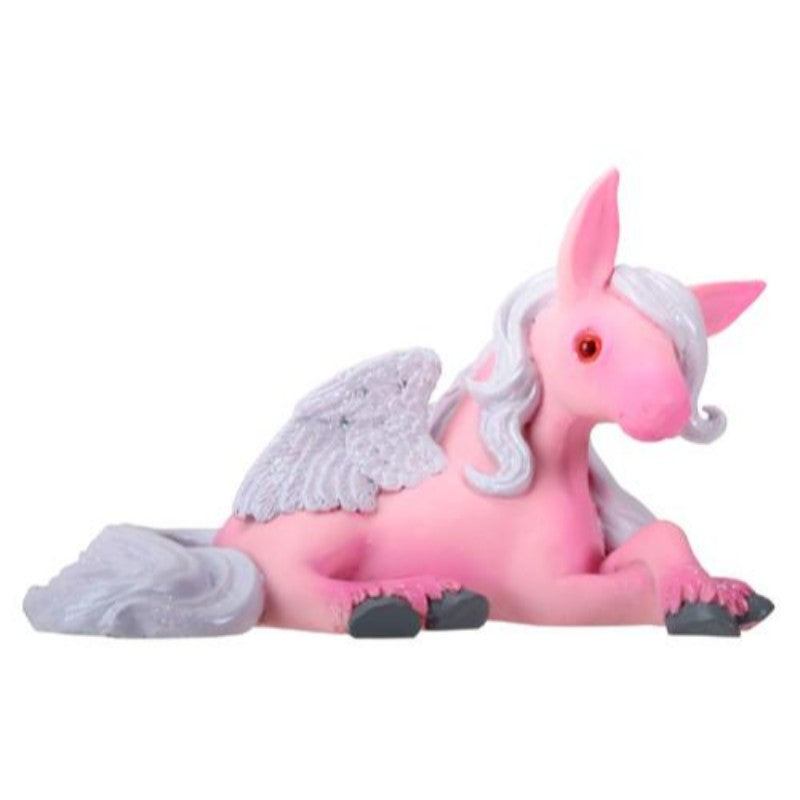 Acadia The Pink Pegasus with White Hair and Wings Figurine