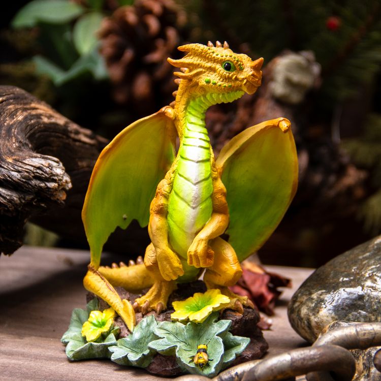 Honeydew Dragon Statue