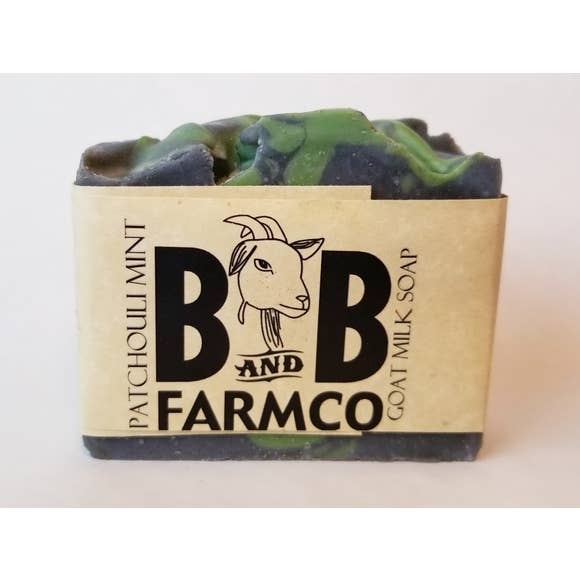 Patchouli Mint Goat Milk Soap