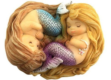 Sleeping Little Mermaid Friends - Cast a Stone