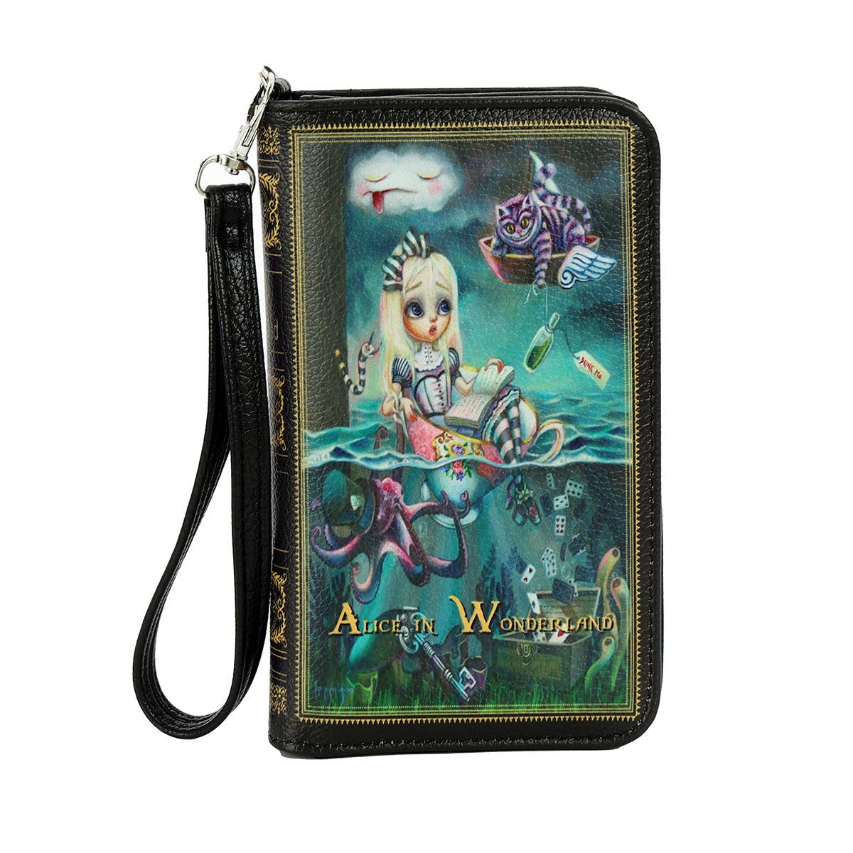 Teary Alice in Wonderland Wallet in Vinyl