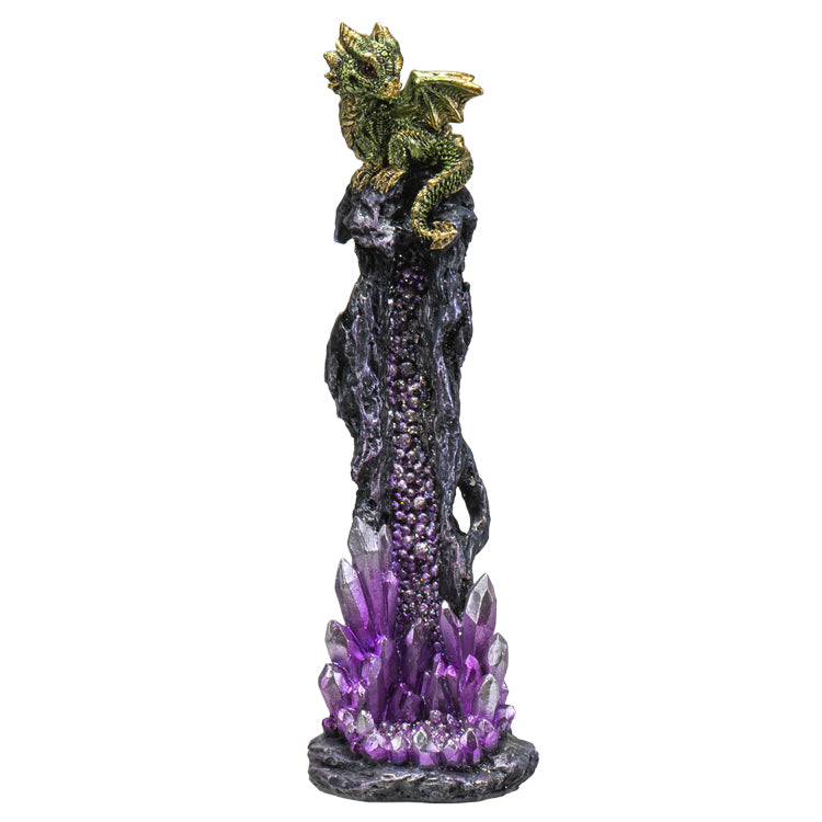 Green Gaia Baby Dragon Incense Burner