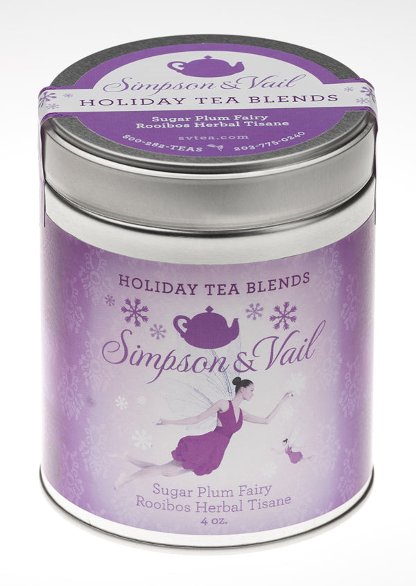 Sugar Plum Fairy Rooibos Tea - 4oz Tin