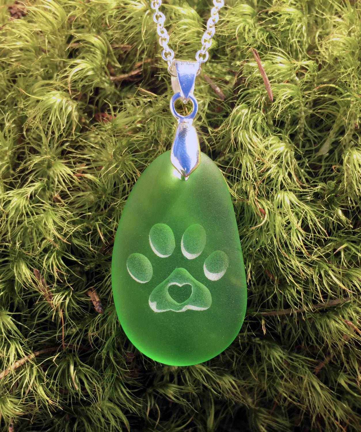 Custom Engraved Paw Print Necklace Pet Lover Gift Personalized Name Dog Cat  Nose Paw Print For Women Memorial Jewelry - AliExpress
