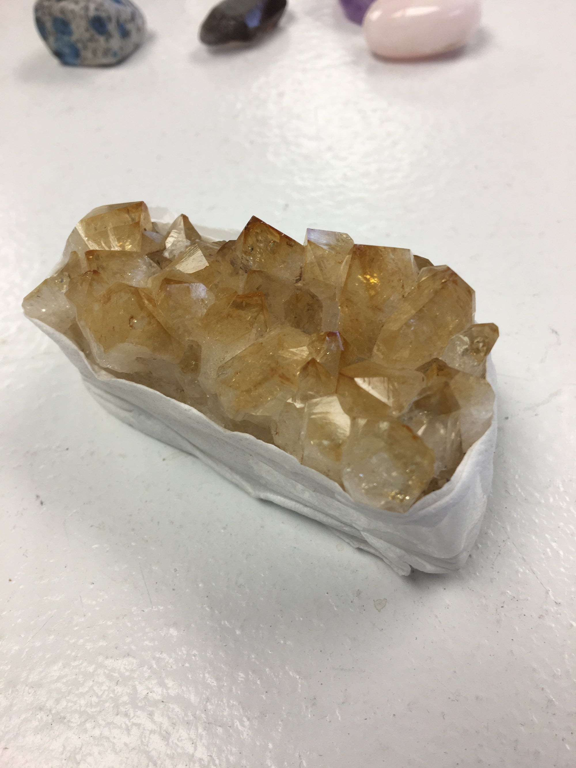 Citrine Natural Gemstone Cluster