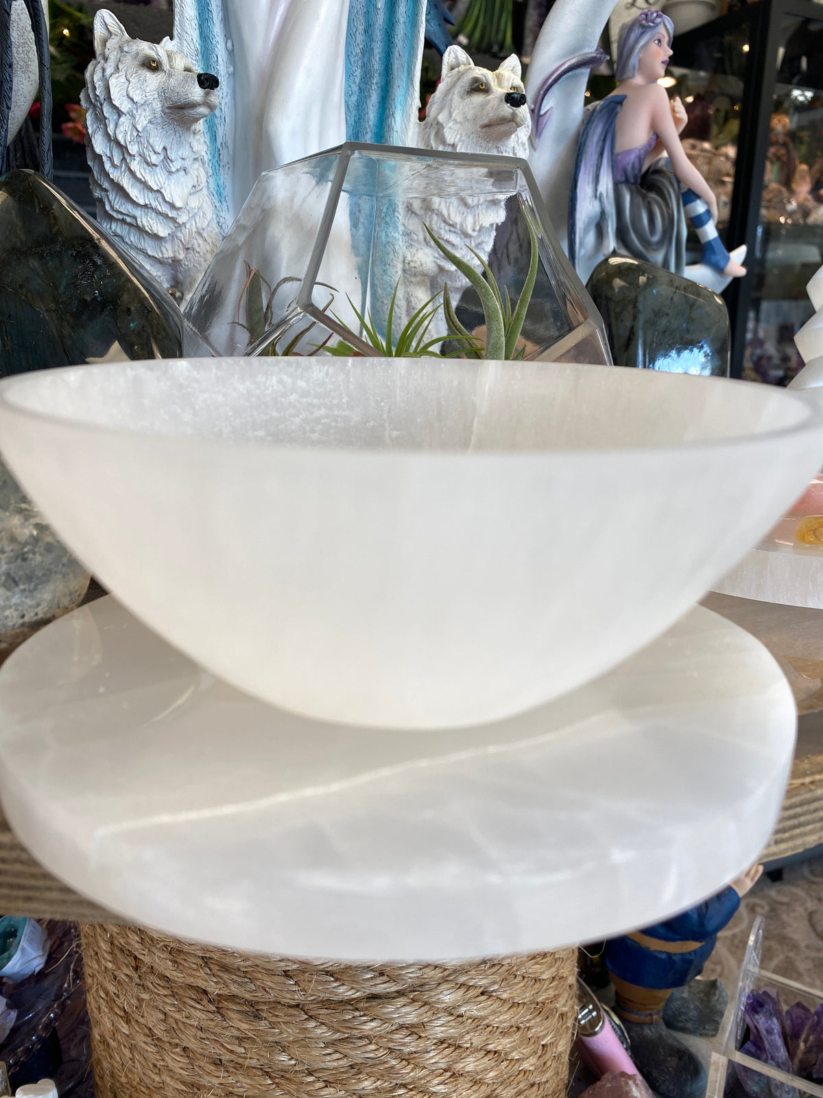 Selenite Gemstone Bowl