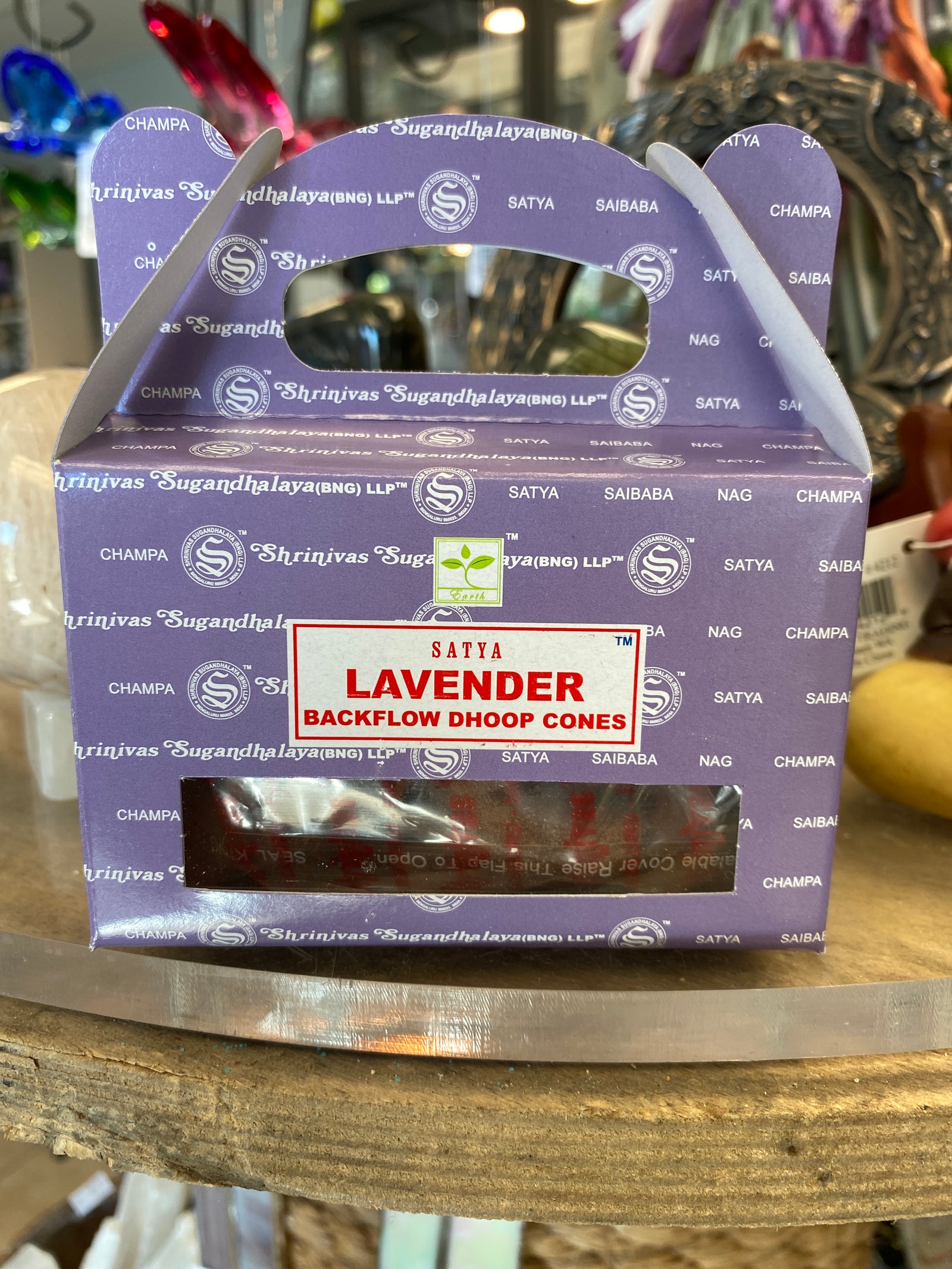 Lavender Backflow Incense Cones (Dhoop)