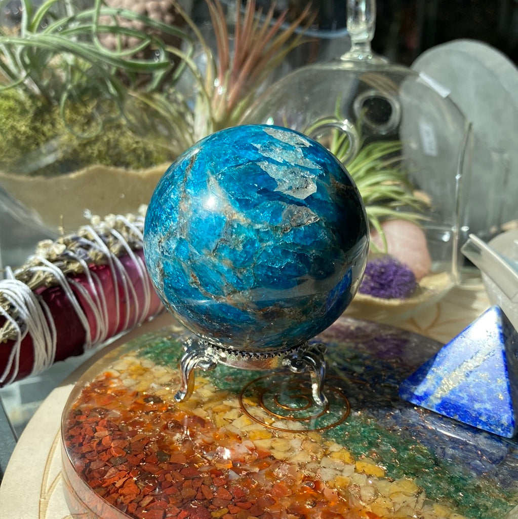 Blue Apatite Jasper outlet sphere