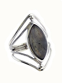 Marquee Labradorite Sterling Ring